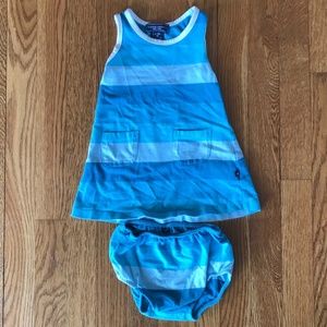 Toobydoo toddler tank dress, size 12-18m